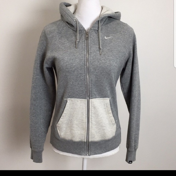 Nike Tops - Nike full zip hooded sweatshirt